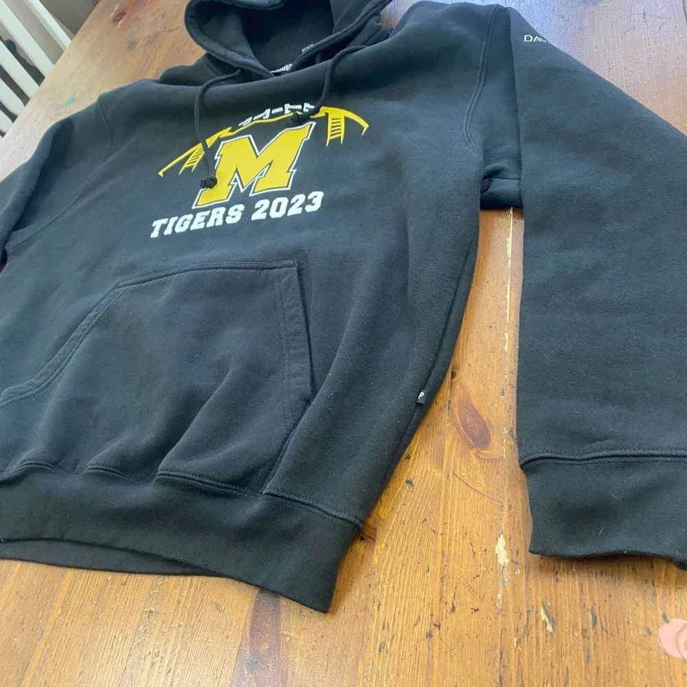 Pennant Sportswear‎ Black Tigers 2023 Football Hoodie Sweatshirt Mens L Missouri